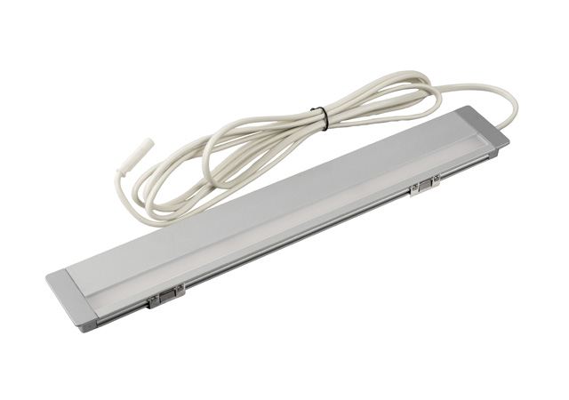 An elegant LED strip light with flexible cabling for modern indoor lighting solutions